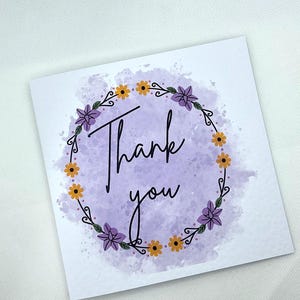 Personalised Thank you card for teachers. Gift for teacher. Personalised card. Custom teacher’s card. Greeting card. Custom card.