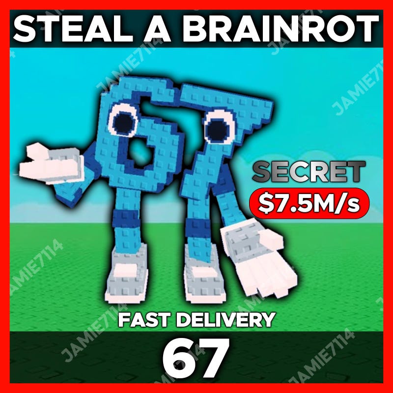 67 Brainrot Toys - Etsy