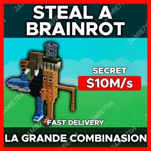 Roblox Steal A Brainrot - La Grande Combinasion (10M/s Secret) | Cheapest, Fast Delivery, Worldwide