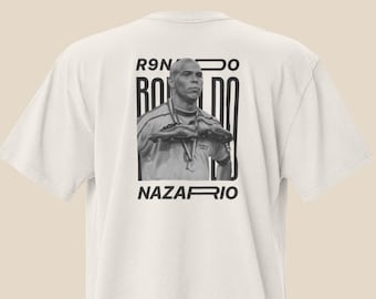 Ronaldo Nazario T-shirt - The Football Phenomenon | Vintage Ronaldo the Phenomenon T-shirt | Ronaldo Nazario | R9