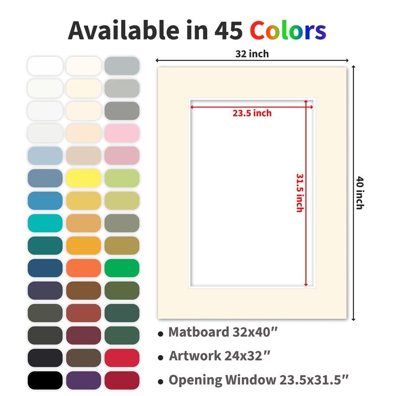 32x40 Picture Frame - Etsy