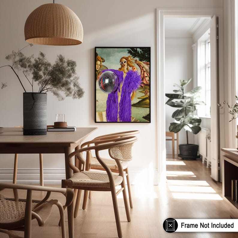 a picture of a woman in a purple dress