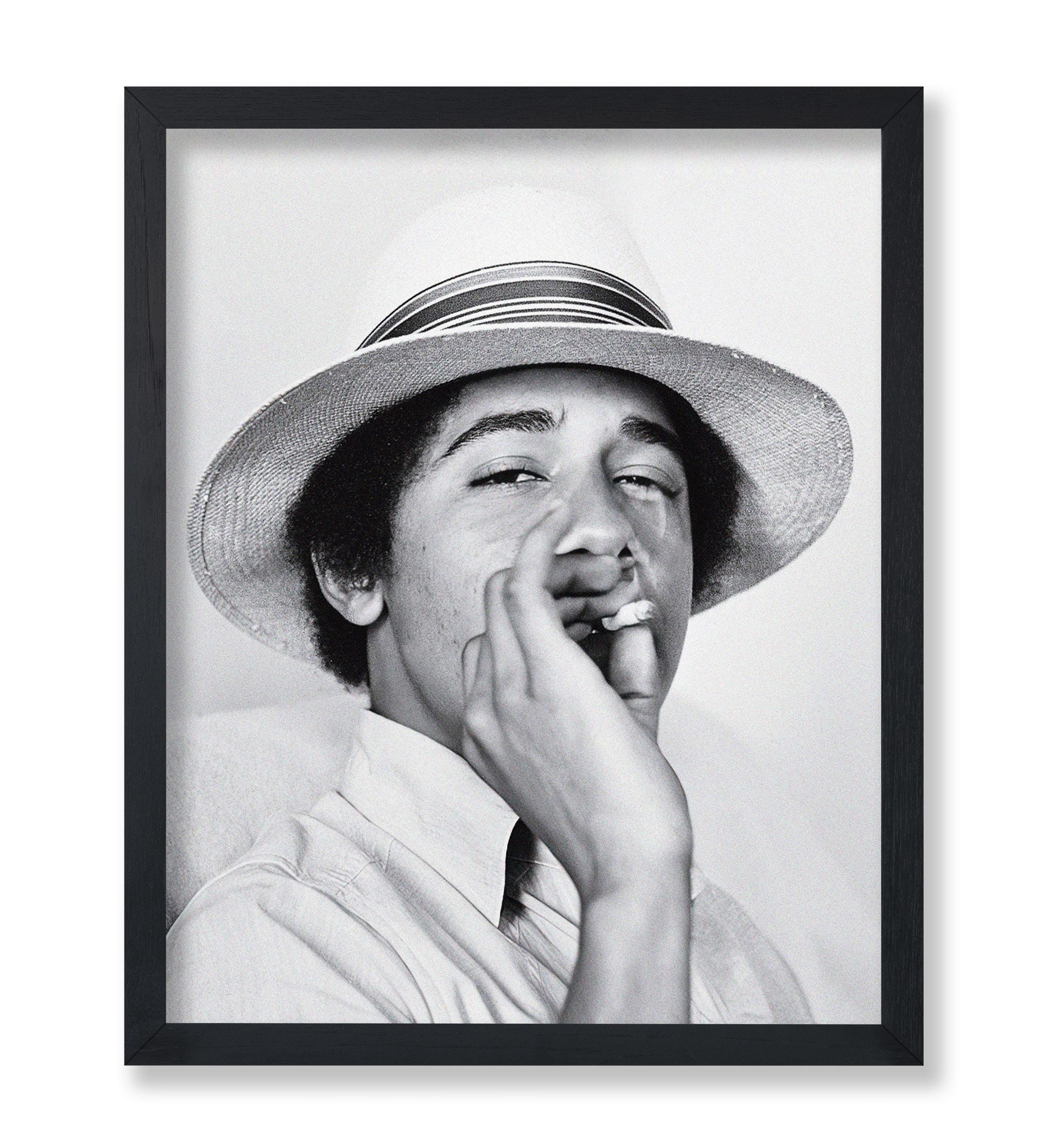 Obama Smoking Poster - Etsy, image size:2743x3000