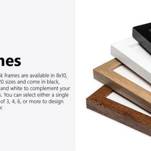 a stack of books with the words oak frames on them