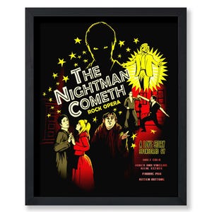Nightman Cometh Poster - Its Always Sunny Print - TV Series Art - Gift for Both Genders - Home Theater or Office Decor - UNFRAMED Wall Art
