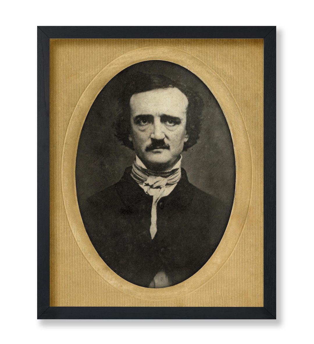 Vintage Edgar Allan Poe Portrait Print - Literary Poet Art - Wall Decor ...