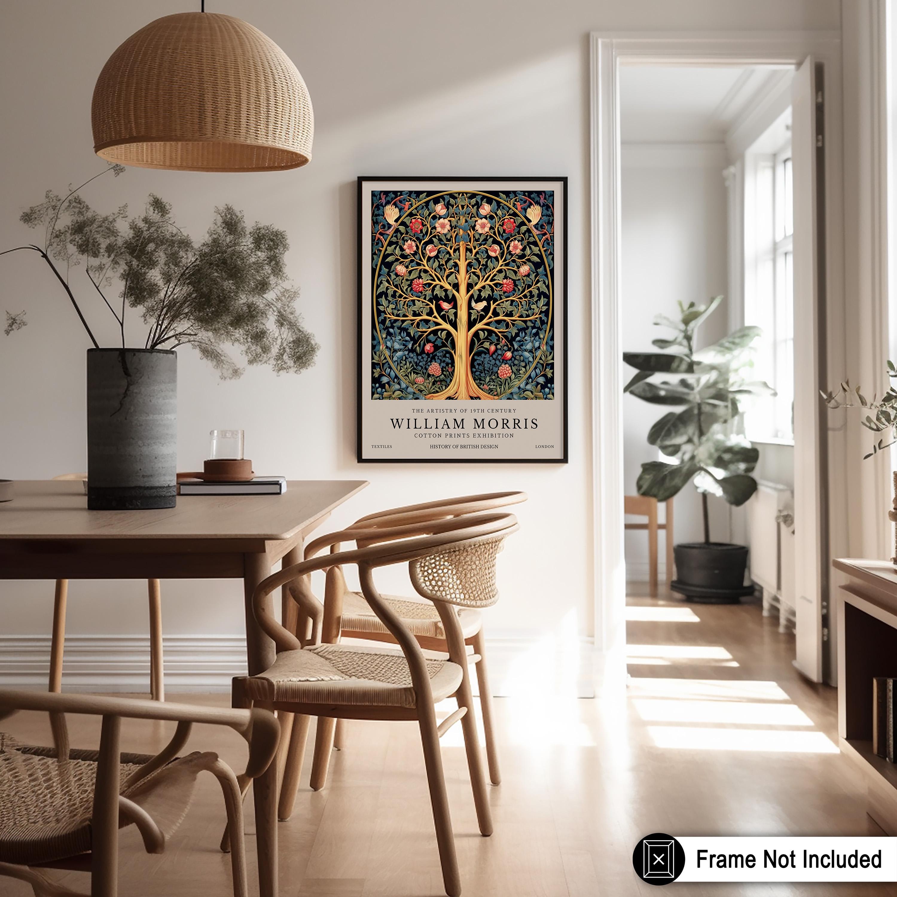 William Morris Prints - Tree of Life Print - Flower Art - Botanical Art ...