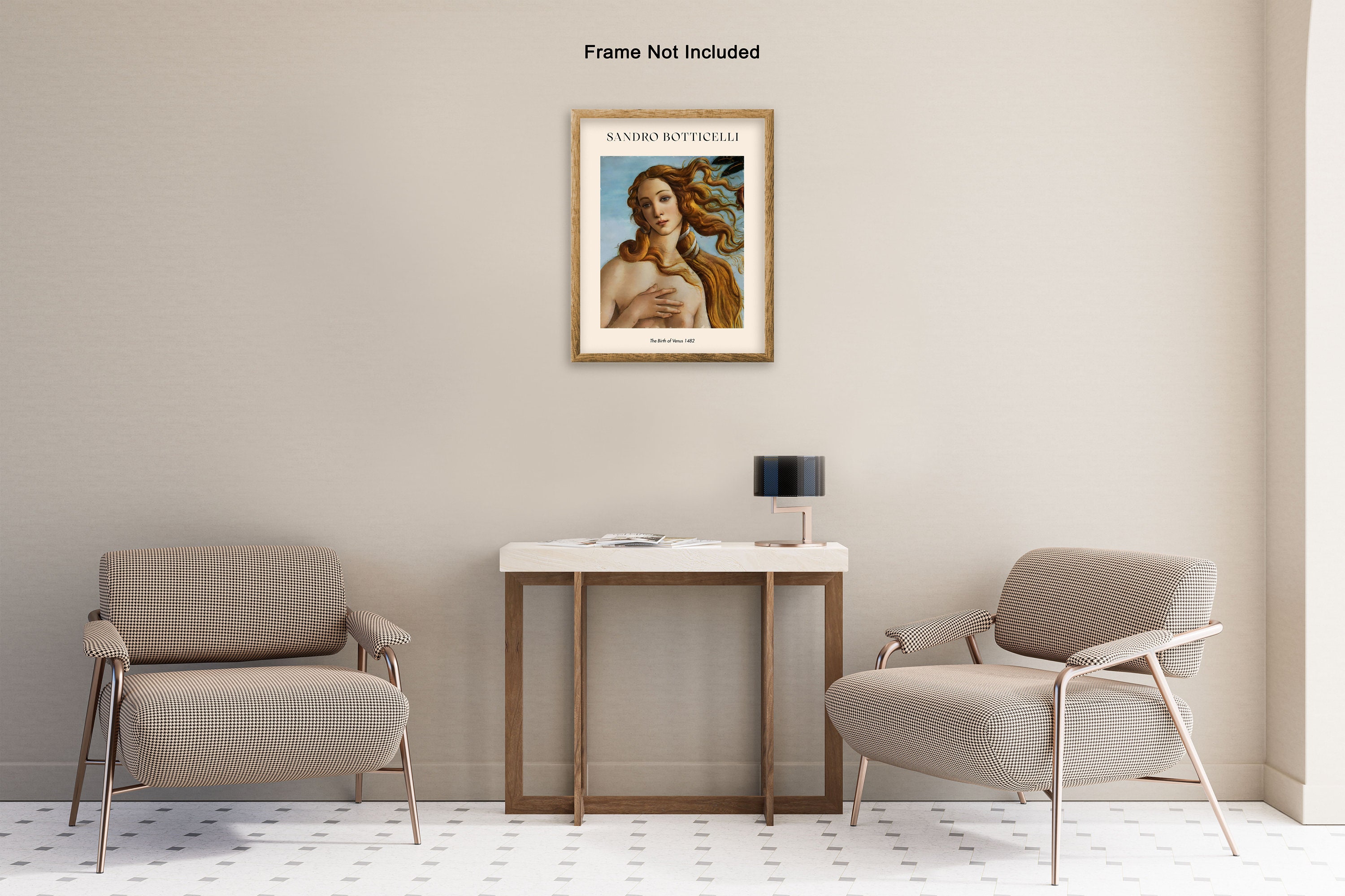 The Birth of Venus Poster Portrait Print Mythology Art Sandro ...