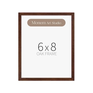 Walnut Wood Frames - Poster Frames - Frame for Wall Art - Frame for Poster - Frame Wood - Art Frames