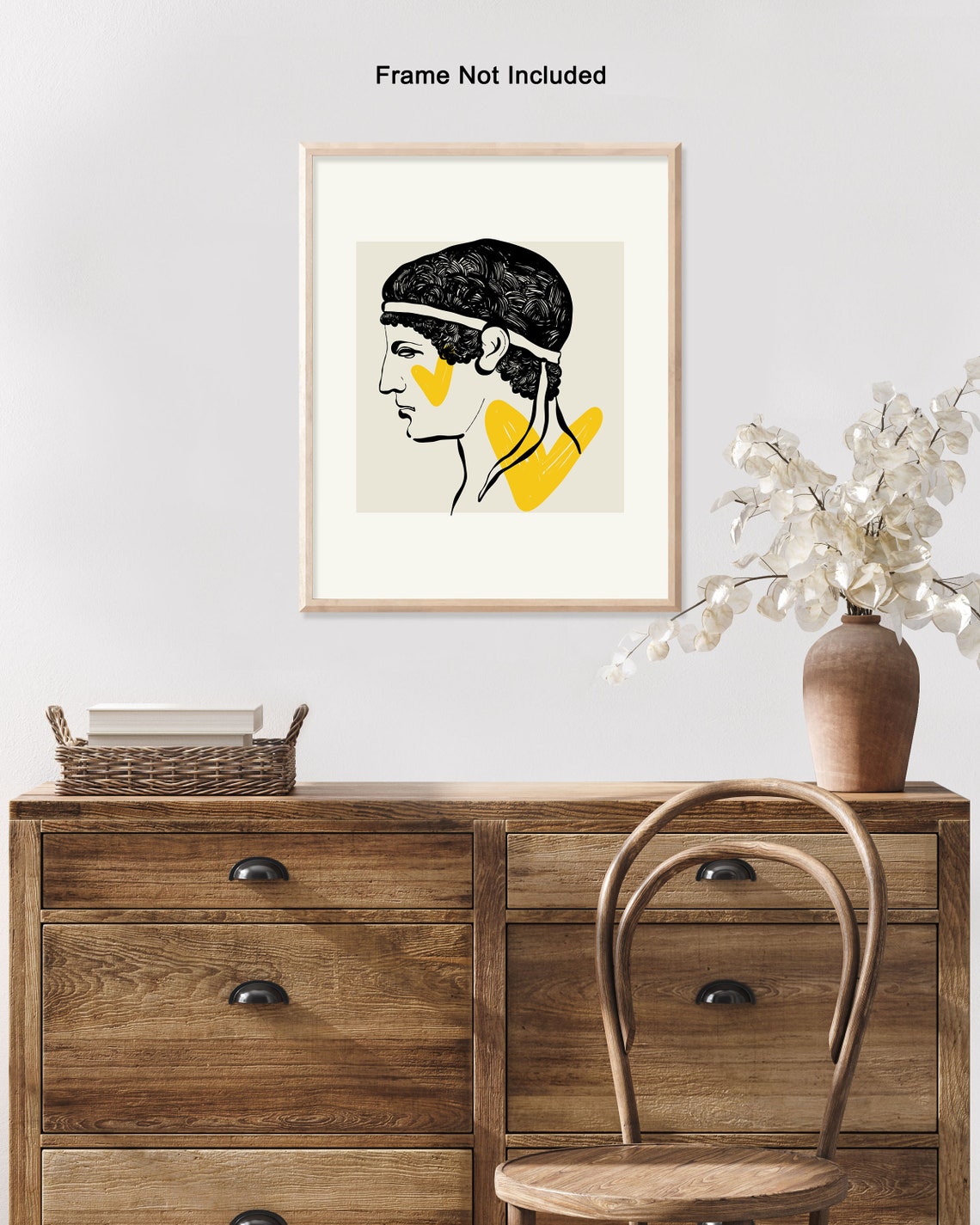 Greek God Poster Retro Abstract Print Mythology Art Drawing Art Modern ...