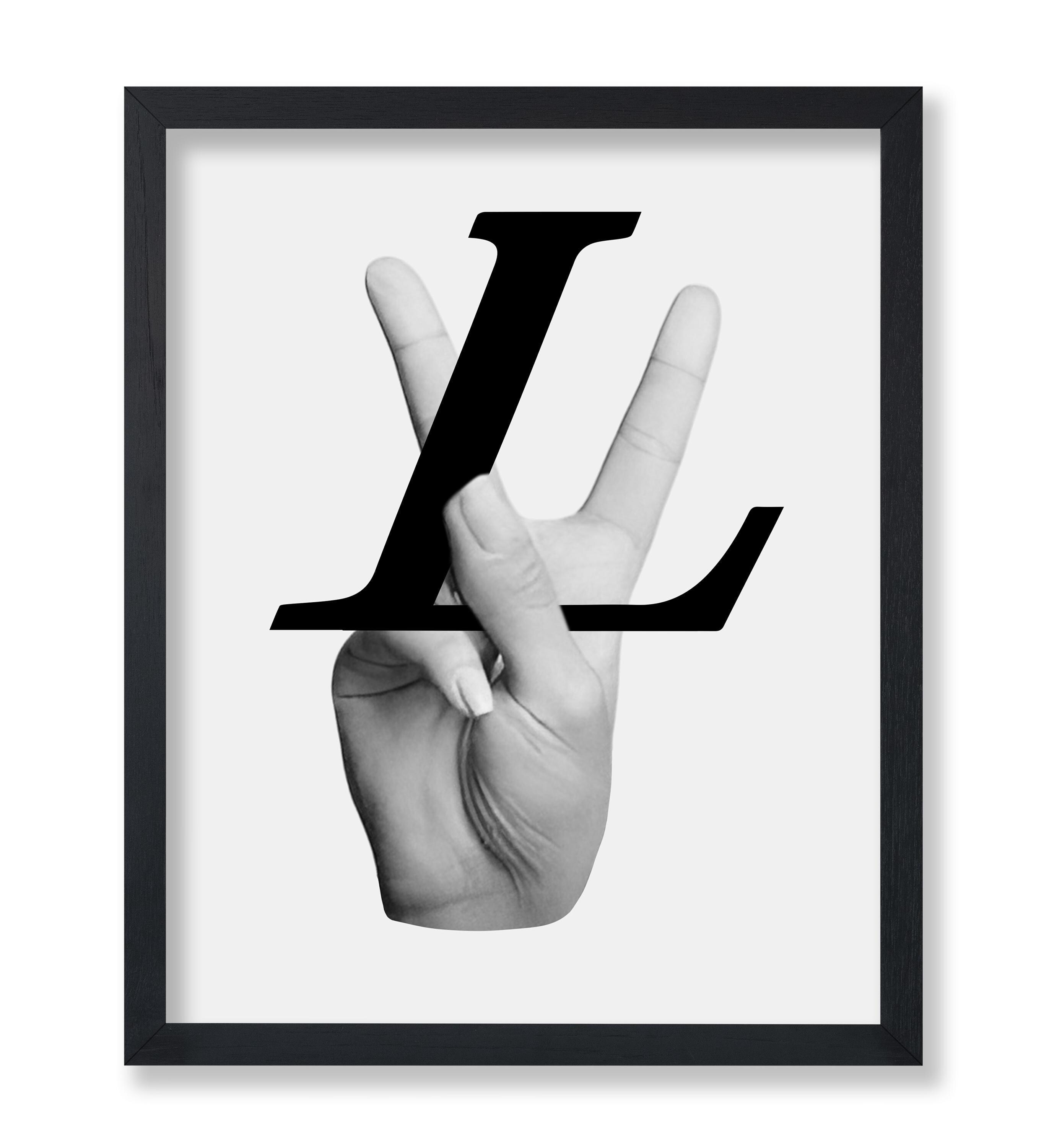 Louis Vuitton Rare High Top World Peace Sign Varsi Louis Vuitton Rare High Top World Peace Sign Varsity Hombres  main image 3