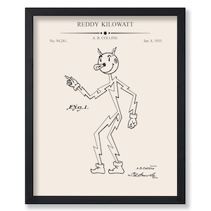 Reddy Kilowatt Print - Etsy