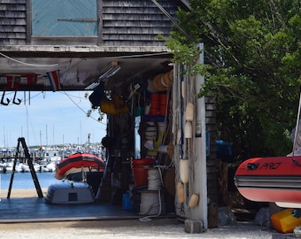 Nantucket Harbor Coastal Massachusetts | Fine Art Photography Print 8x10