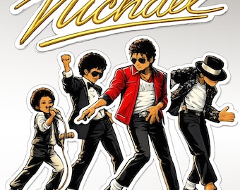 Michael Movie 2026-King of Pop Sticker