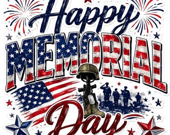 Memorial Day PNG  (Digital Download)