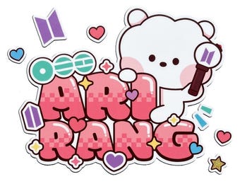 BTS Arirang World Tour 2026 PNG Aufkleber, Bangtan Konzert Design (Digitaler Download)