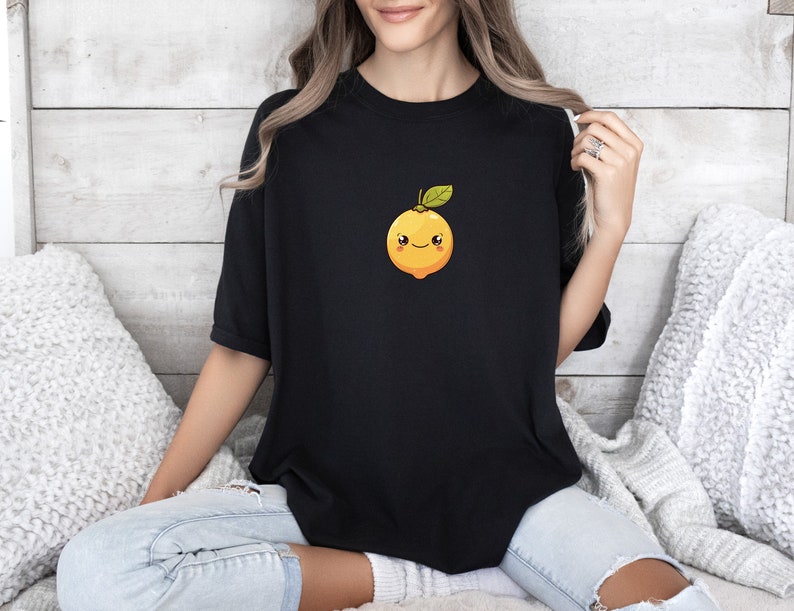 Lemon T-shirt Oversized T-shirt Comfort Colors Tshirt Gift for Her ...