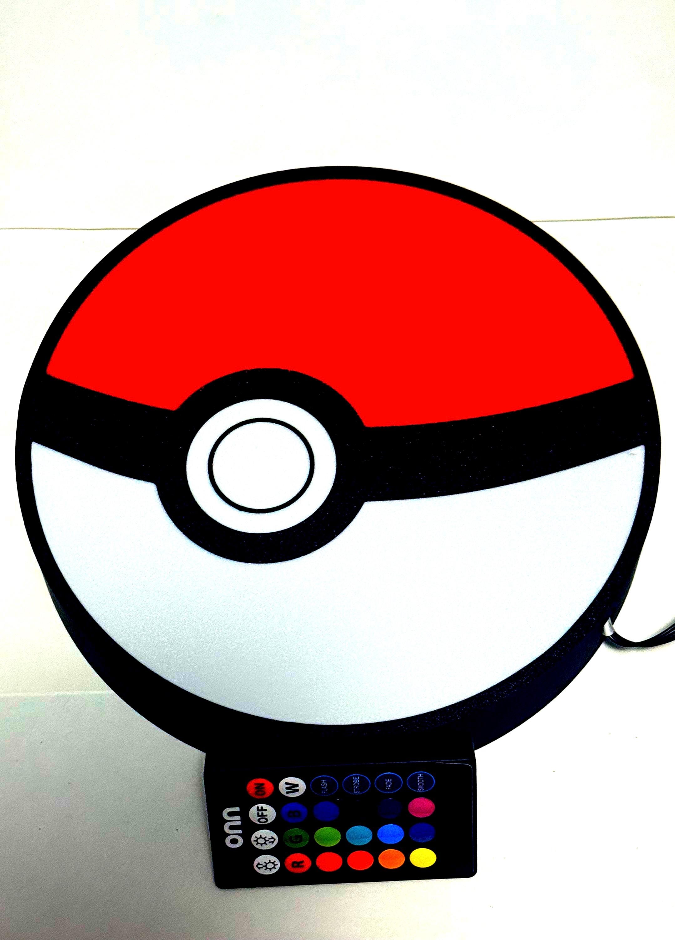 Pokeball Led Pokéball LED Light Box – 3D Printed Usb-powered Pokemon Room Decor - Etsy