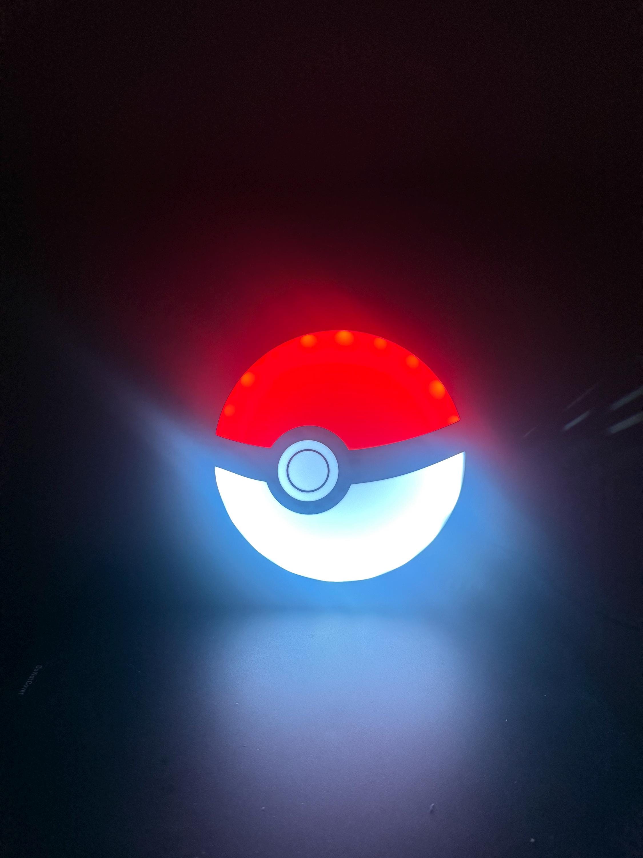 Pokeball Led Pokéball LED Light Box – 3D Printed Usb-powered Pokemon Room Decor - Etsy