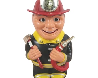2002 Fun-Damental Feuerwehrmann Reden Kekshäuptling Dose Vintage