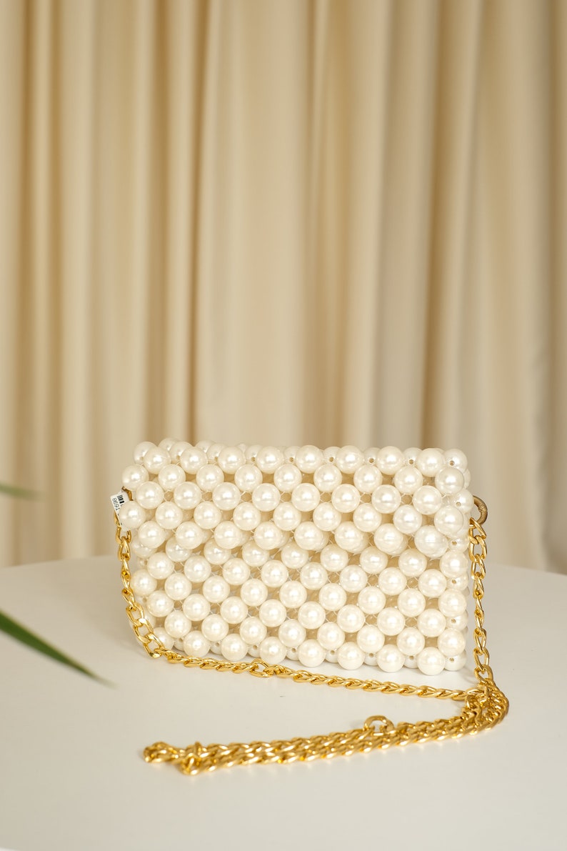 Beaded Shoulder Bag Etsy