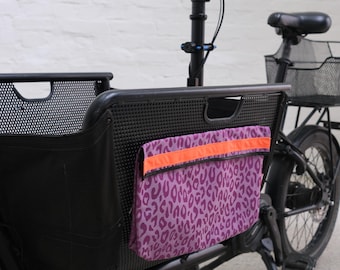 HIMALIA Seitentasche für das Muli Cycles Lastenrad - Lila Leo