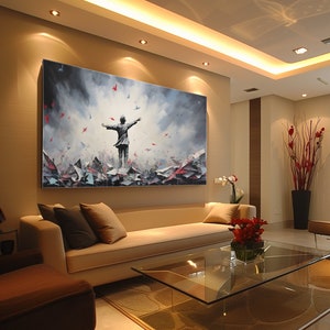 Art // #4 Graffiti // Acrylic glass mural // XXL // Psychedelic art // Aluminium // Living room // Bedroom // Office // Gift