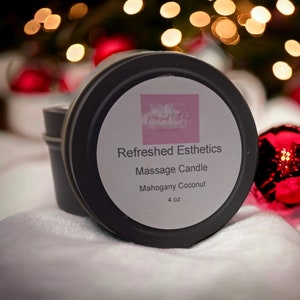 Aromatherapy Massage Candle