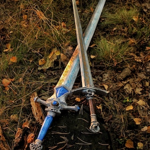 Rellana&#39;s Twin Blades from ELDEN RING / 1:1 scale - 110/90 cm / life size