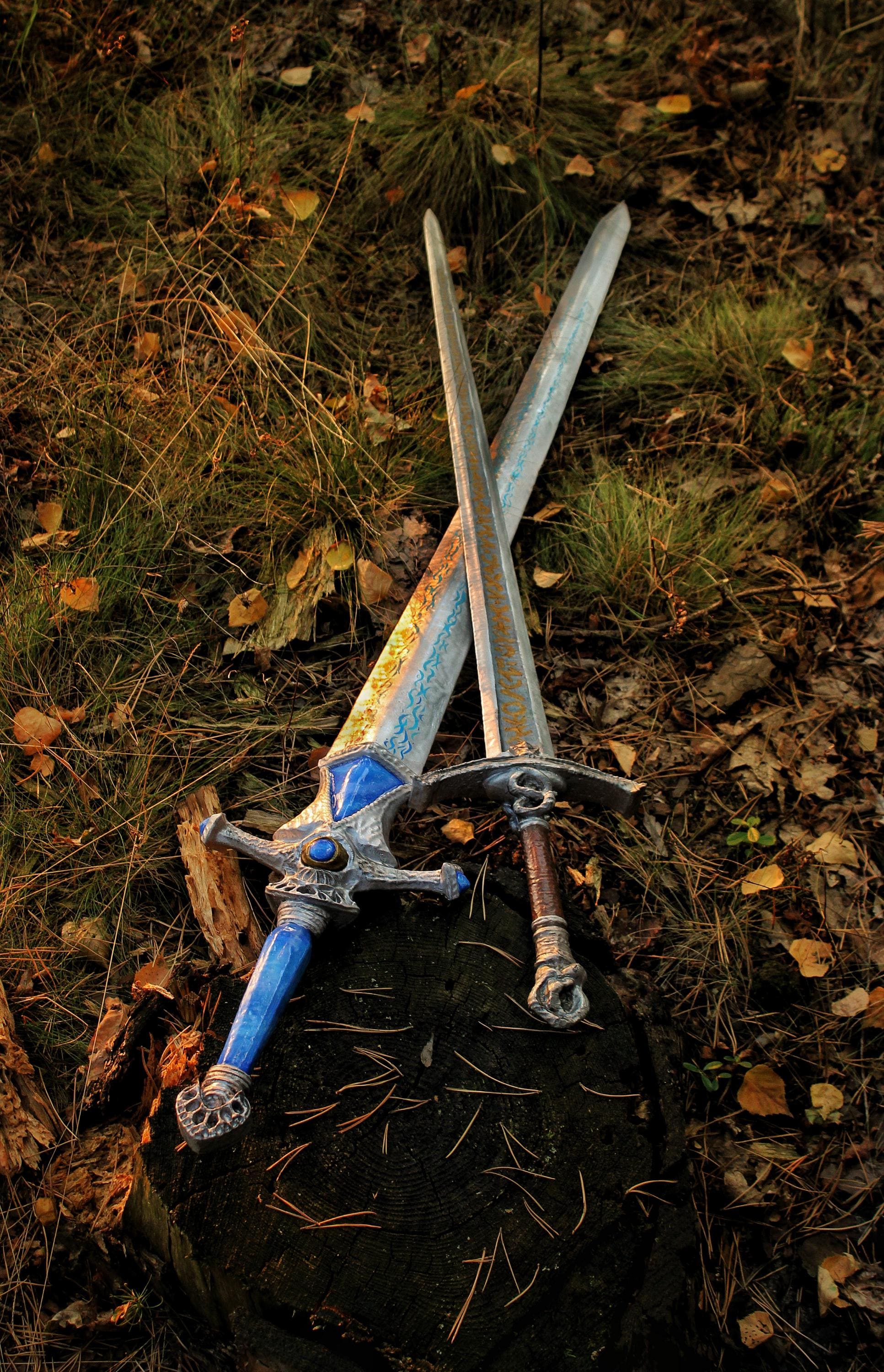 エルデンリングより、レラナの双剣 / 1:1スケール - 110/90 cm