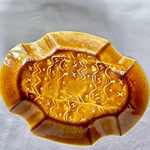 Handcrafted Ceramic Dish Southwestern Native Indian Style