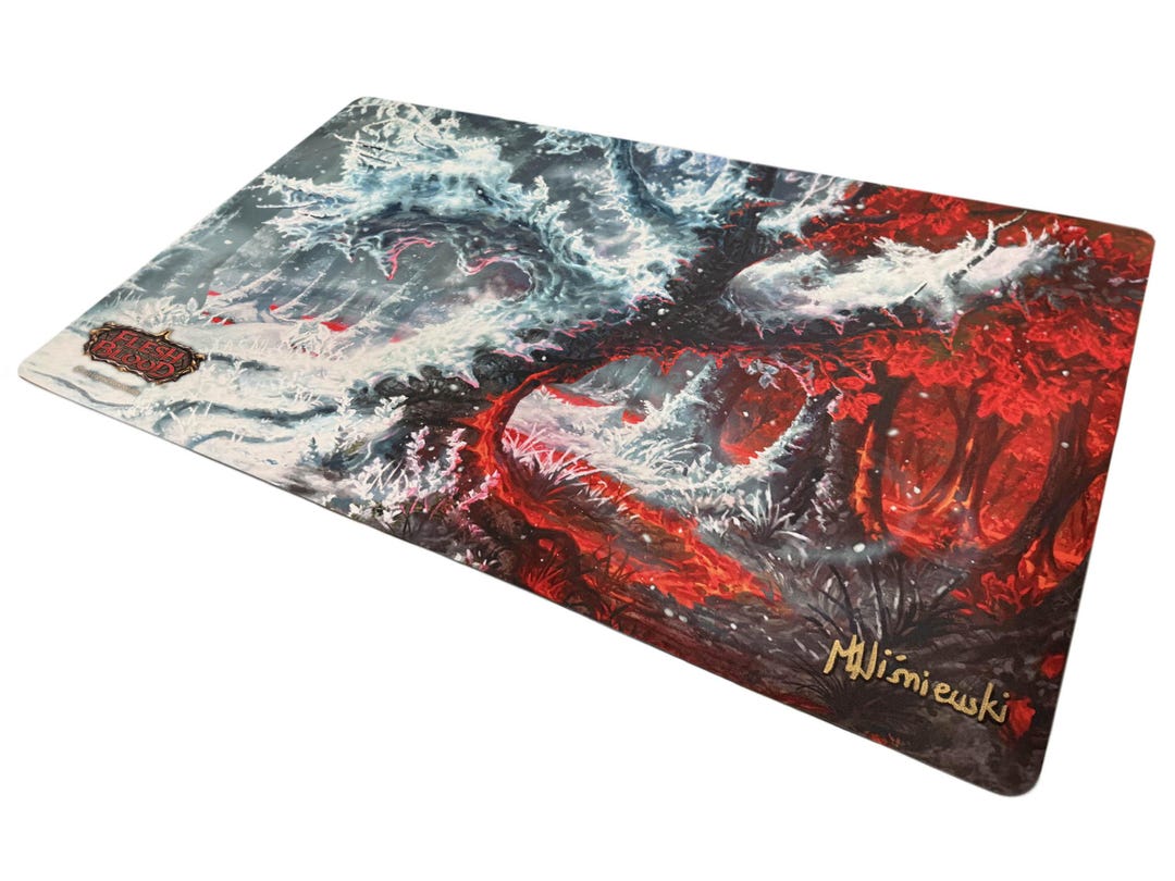 【Flesh and Blood】WP エニグマ プレイマット Flesh and Blood Neoprene Playmat 60 X 35 Cm - Etsy