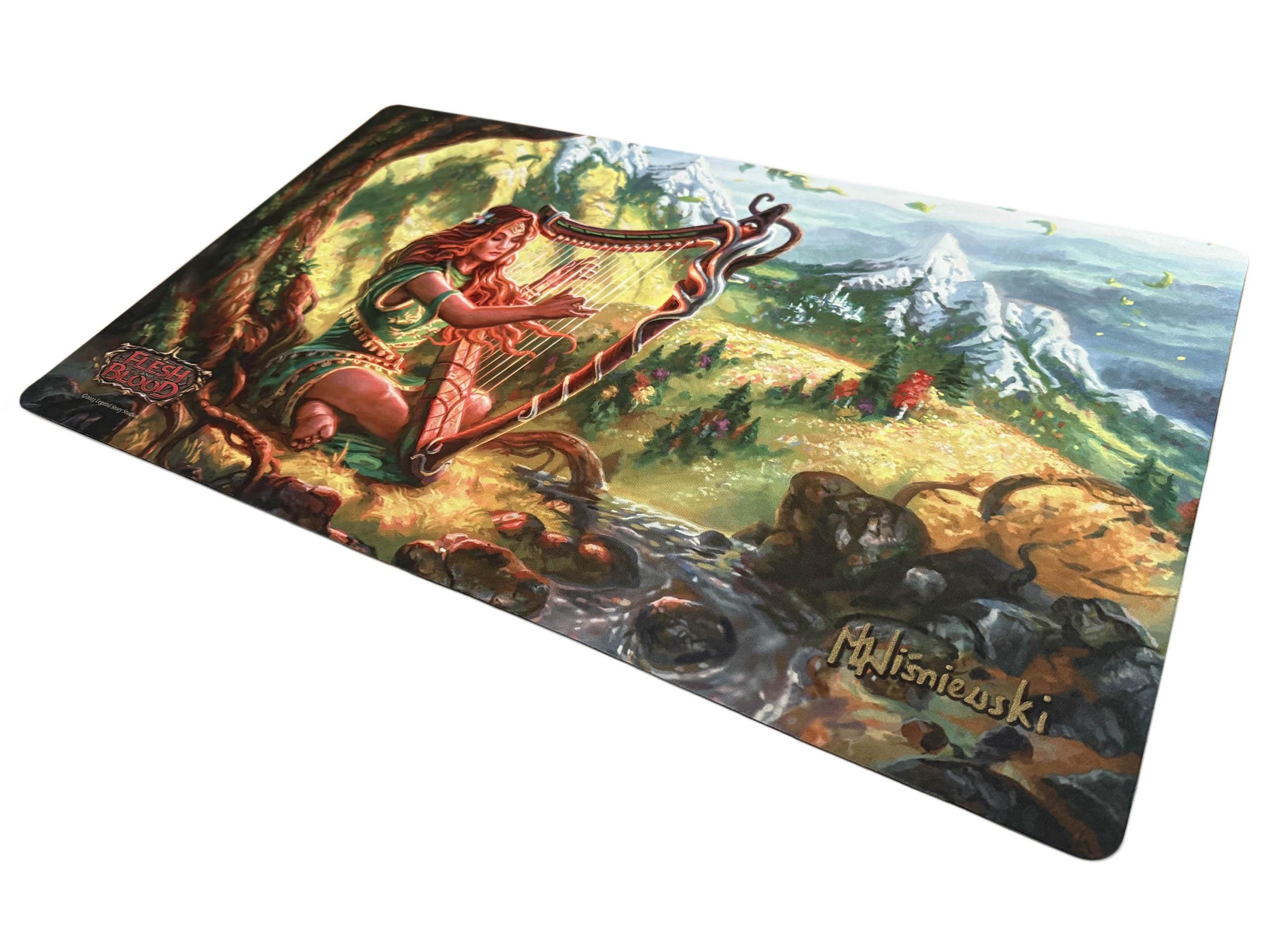Flesh and Blood Neoprene Playmat 60 X 35 Cm - Etsy