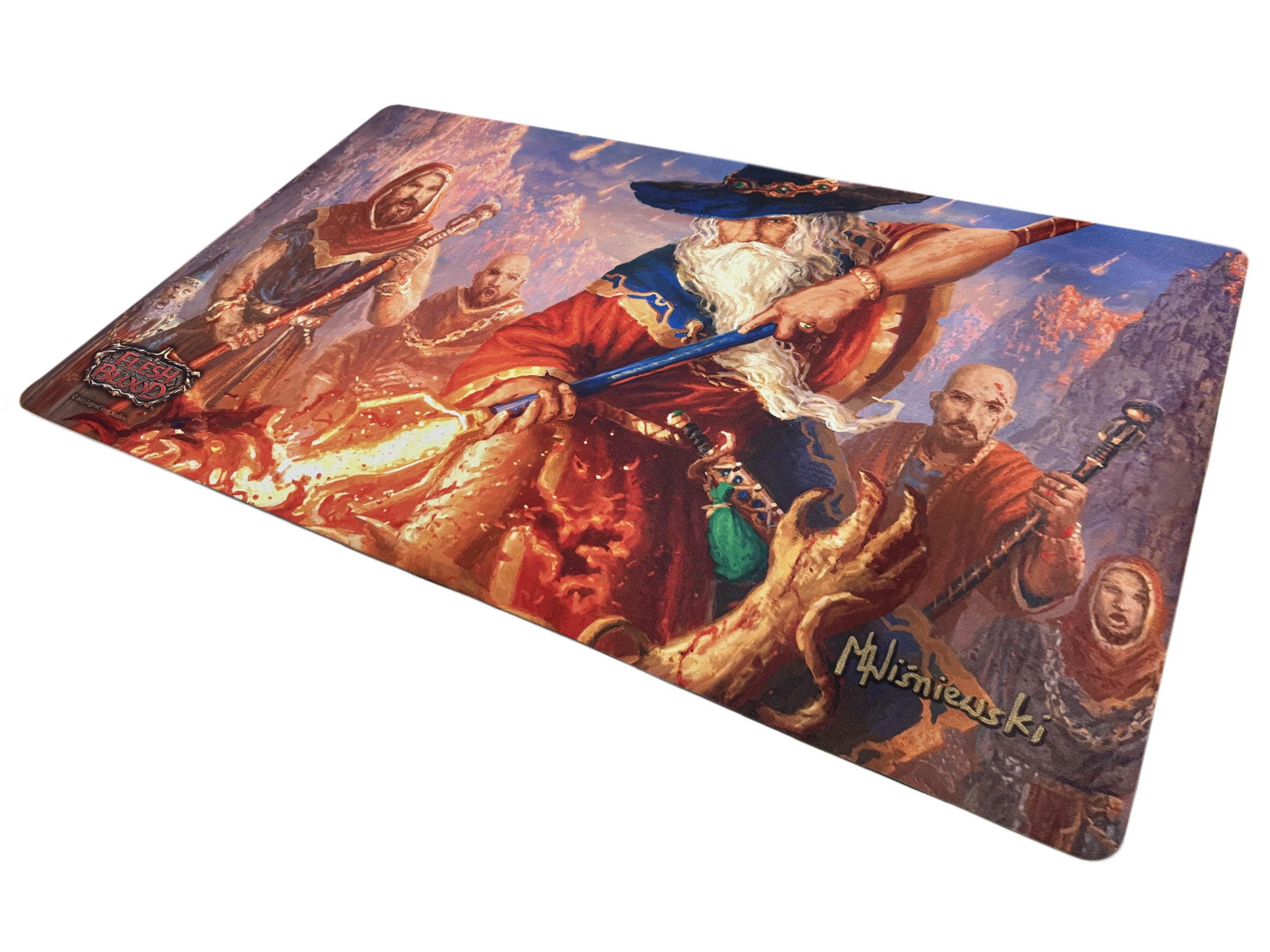 flesh and blood プレイマット ヤール Flesh and Blood Neoprene Playmat 60 X 35 Cm - Etsy