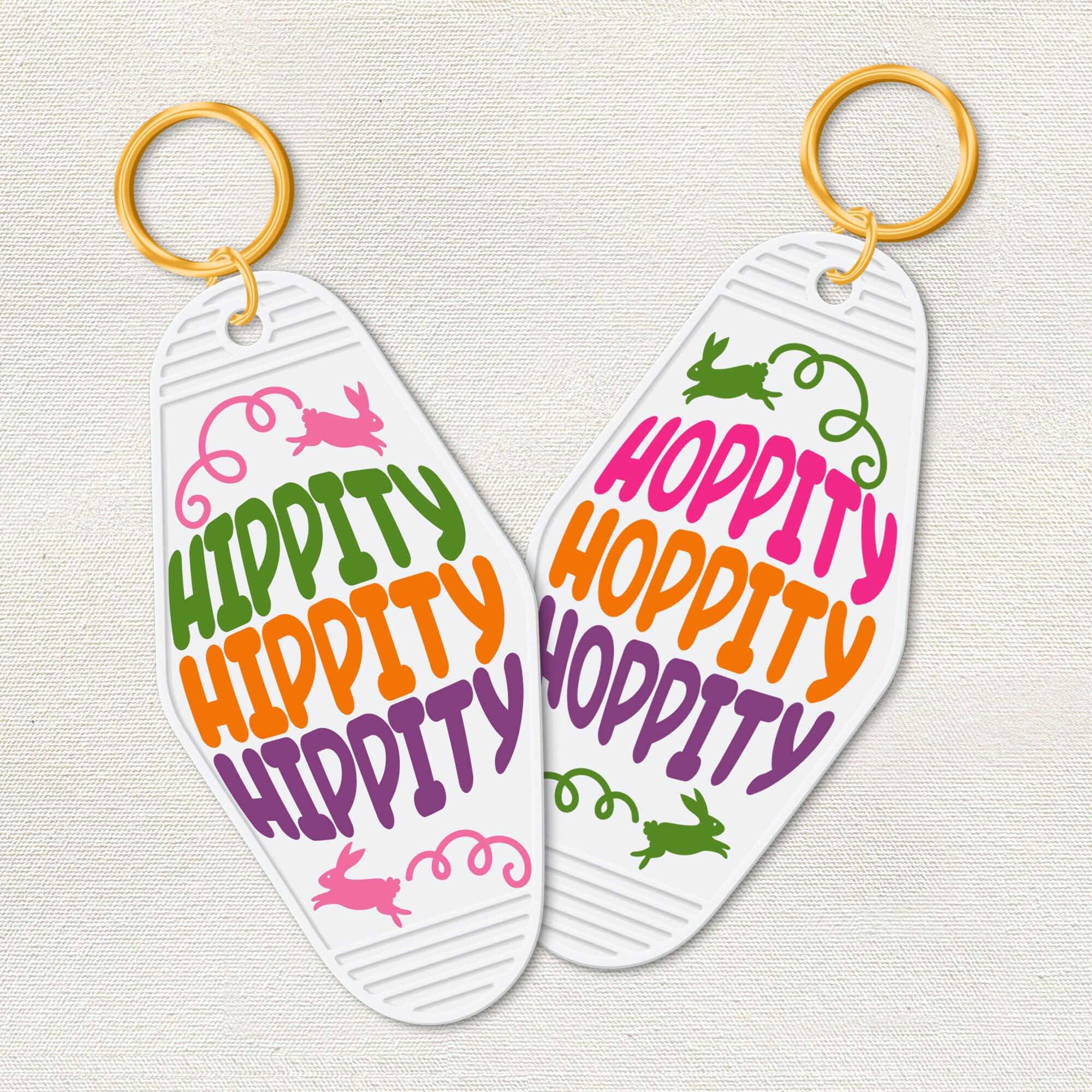 Easter Rabbit Key Svg Easter Keychain SVG Bundle: Bunny Designs, Laser Cut Files - Etsy