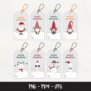 Geschenkanhänger Weihnachten, PDF PDF zum ausdrucken, Geschenkanhänger, Geschenkanhänger, Geschenkanhänger, Geschenkanhänger