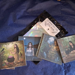 12 adesivi magici in un set