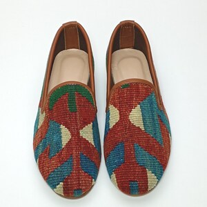 37EU(7US)Women Kilim shoes, One of a kind Turkish Kilim Shoes, Handwoven Vintage Kilim shoes, Bohemian style