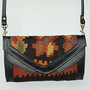 Damen Geldbörse, türkischer Kilim Crossbody-Tasche für Damen, Damen Crossbody-Tasche, Damen Geldbörse, Boho-Stil, Geschenk für sie