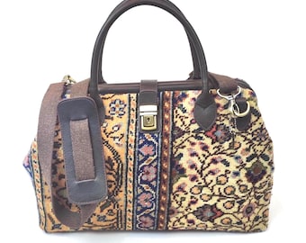 Vintage Kelim Tasche: Boho Chic Tote