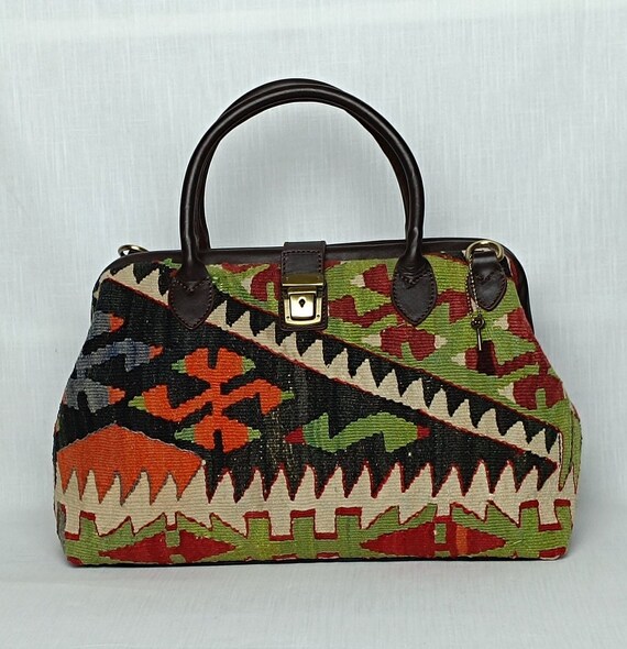 Kilim carpet bag hotsell