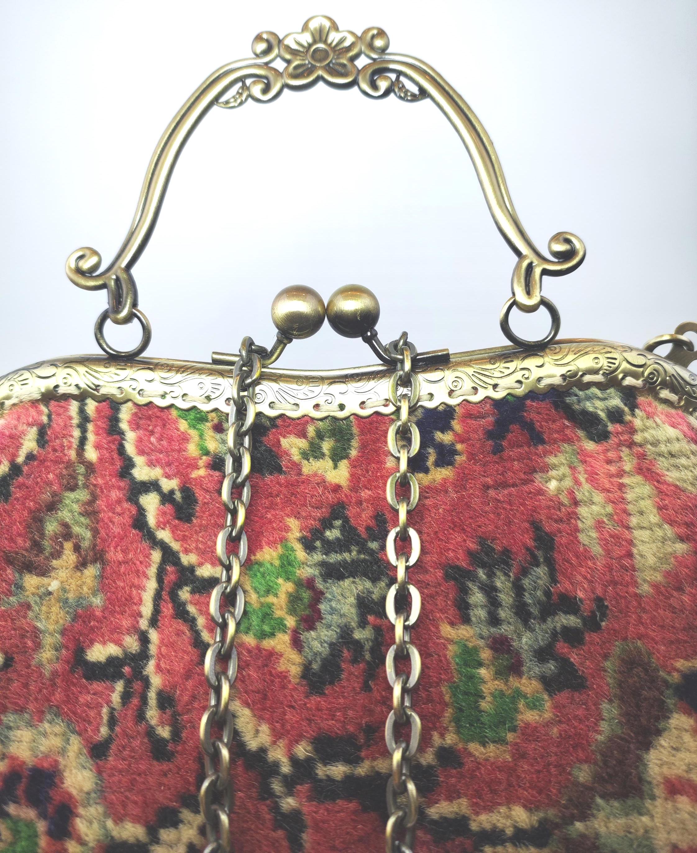 にょに  vintege stone bag DDR-Bag-