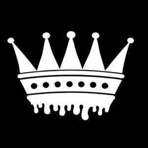 Drip Crown Decal/Truck decal/Car decal/Squatted Truck decal