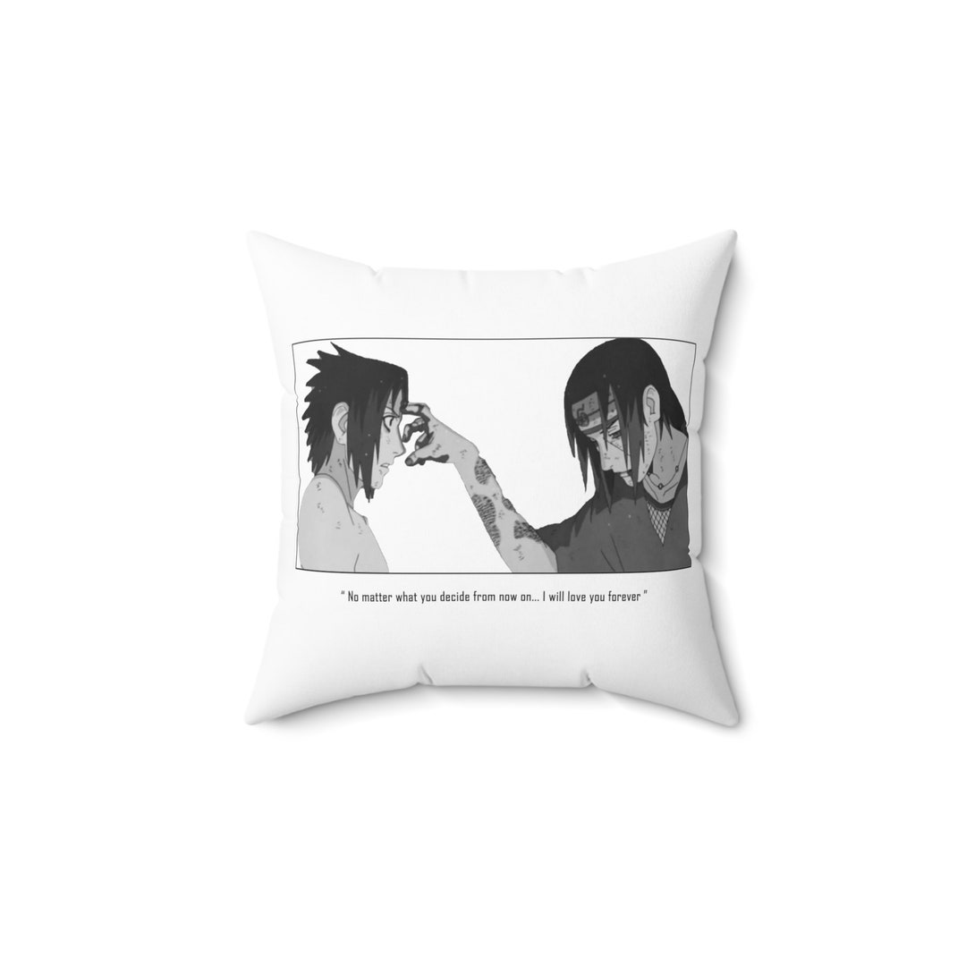 Anime Pillowanime House Decornaruto Pillowsasuke Etsy