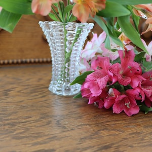 Indiana Glass Mayflower Pattern small Vase