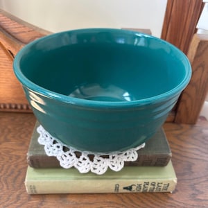 Medium (8-inch) Turquoise FiestaWare Bistro Mixing Bowl, 38 fluid ounces