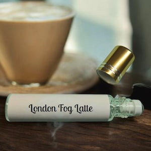 London Fog Latte Perfume - earl grey tea, steamed milk, lavender, and vanilla syrup
