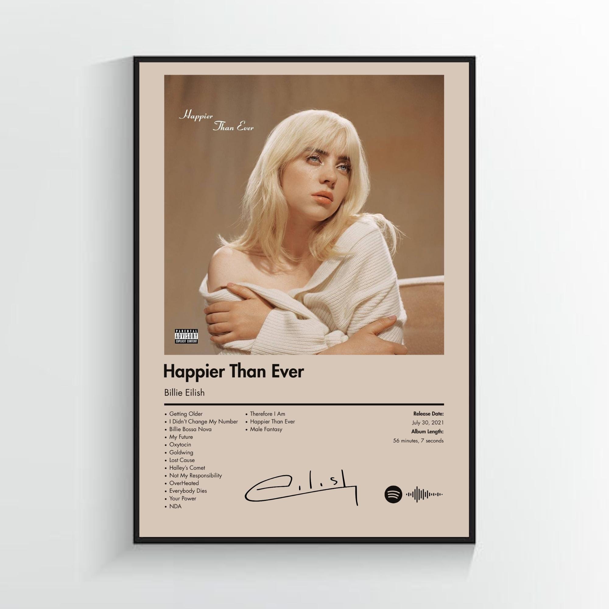 Billie eilish poster - Etsy Polska