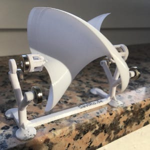 SaviRo Savonius Rotor Thermik Indikator Aufwind magnetisch gelagert Meditation Physik MINT Windkraft Versuch