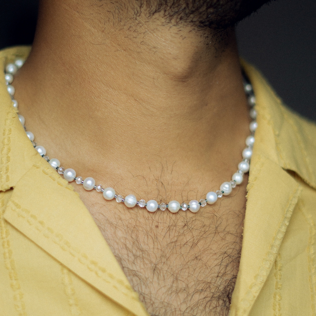 ネックレス・ペンダント Monday Edition _ Everyday Pearl Necklace 6mm Amazon.com: 6mm-12mm Pearl Necklace for Men, Round White